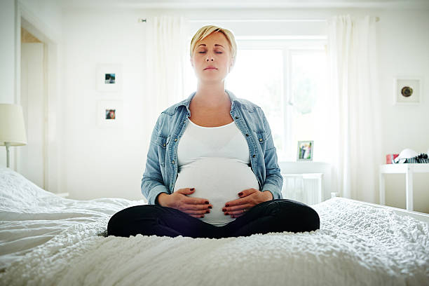 Méditation femme enceinte